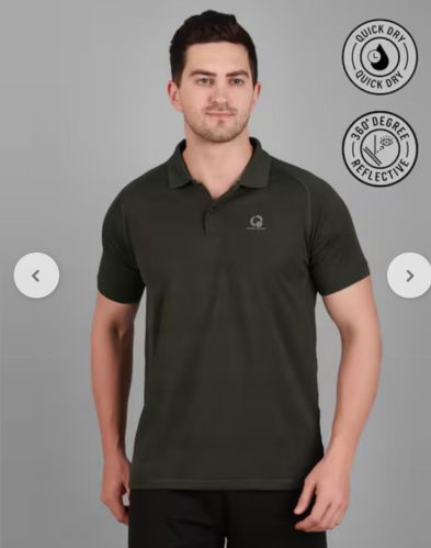 Polyester Men Striped Polo T-Shirts, Brand Name : BASE ZERO