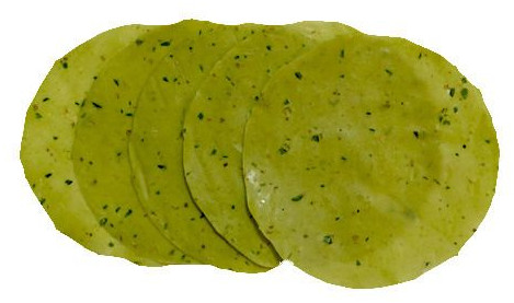 Natural Green Chilli Papad, Shape : Round, Taste : Spicy, Packaging Type : Plastic Packet