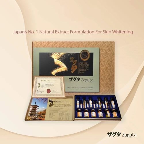 Zaguta Japan 600000mg Glutathione Injection, Form : Liquid, Packaging Type : Box For Skin Whitening