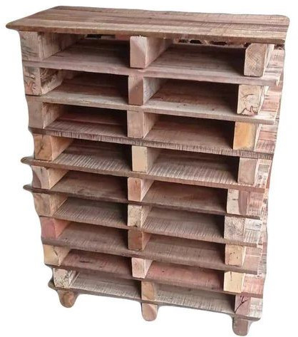 Industrial Wooden Pallet, Color : Brown 1200X1000mm, Entry Type : 4 Way