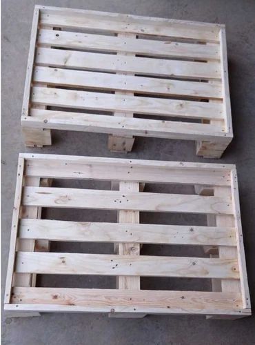 Fine Wood Pallet, Color : Brown, Entry Type : 2 Way For Packaging Use