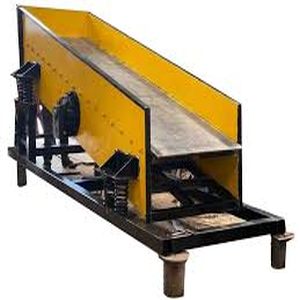 Polished Mild Steel Stone Crusher Vibrating Screen For Constructional