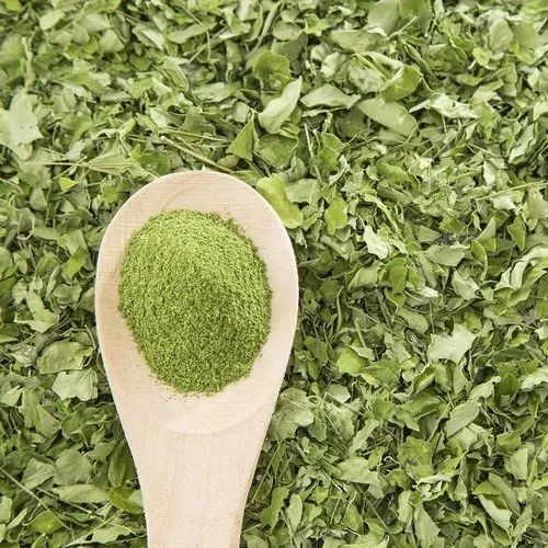 Moringa Dry Leaf Powder 100 % For Medicines Products, Cosmetics