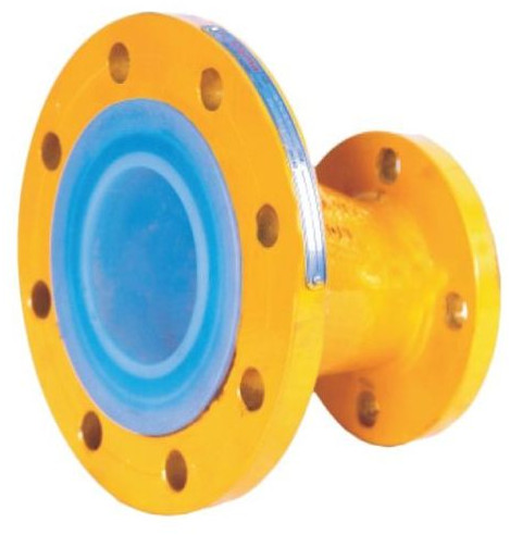 Metal & Plastic Lined Eccentric Pipe Reducer, Color : Yellow Standard