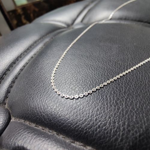 Polished Silber Sterling Silver Chain 18-26