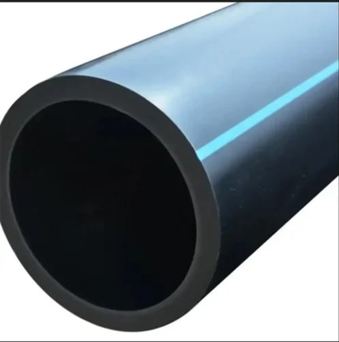 Polished HDPE Agriculture Pipes, Color : Black