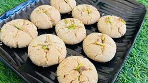 Gluten Free Millet Jowar Nankhatai Cookies, Certification : FSSAI Certified, Taste : Sweet