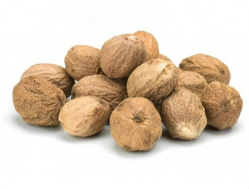 Raw Organic Whole Nutmeg, Color : Brown, Grade Standard : Food Grade For Cooking