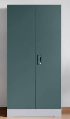 Non Breakable Polished Stainless Steel Double Door Iron Almirah, Color : High Quality Colour