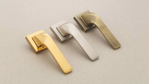 Zinc Polished MH-4018 Mortise Handle, Color : Satin, A/b, Pvd Gold, Pvd Rose Gold