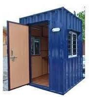 PAINT WORK Mild Steel Security Cabin CUSTOM