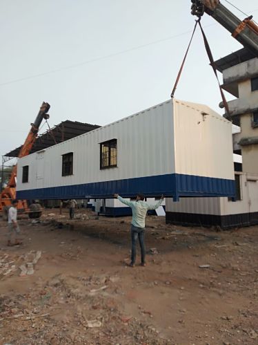 Polished Mild Steel Shipping Container For Industrial