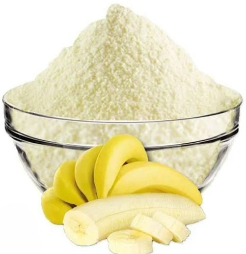 Pure Banana Powder, Color : White