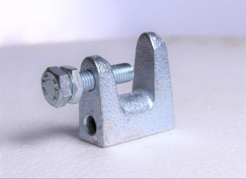 Mild Steel Polished Beam Clamp, Color : Silver For Industrial Use