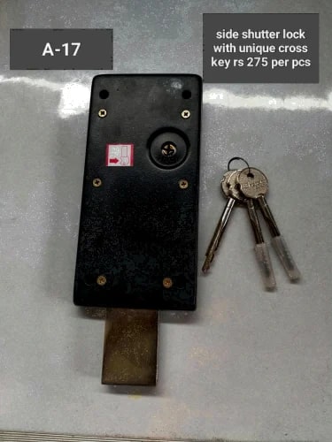 Cross Key Side Shutter Lock Standard