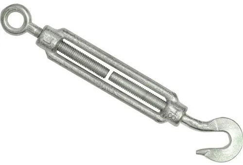 Polished Carbon Steel Forged Turnbuckle, Color : Silver Multisizes