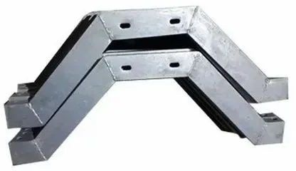 Mild Steel Polished V Cross Arm, Color : Silver For Industrial