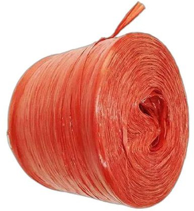 Plain Orange Polypropylene Twine, Length : 100 Meter, Packaging Type : Roll