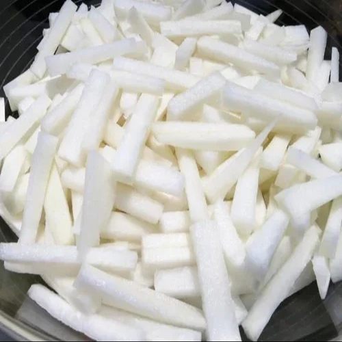 Frozen Radish, Color : White, Packaging Type : Plastic Packets For Cooking