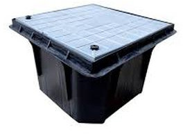 Plastic Pit Cover, Color : Black