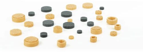 Polypropylene Porous Plastic Breather Filter, Color : Golden Black, Specialities : Ease Of Install, High Quality