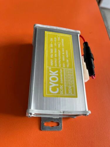 Cyok 10Amp E Rickshaw Converter, Color : Silver, Yellow