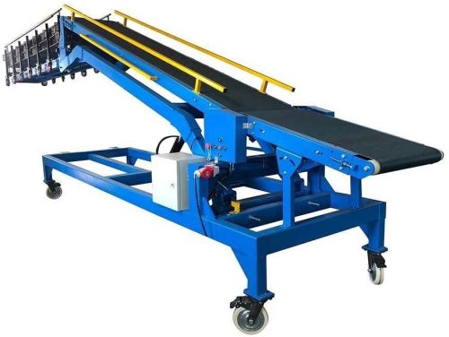 PVC Hydraulic Truck Loading Conveyor