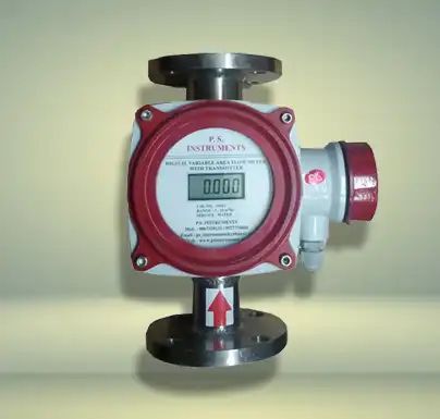 Mild Steel Digital Metal Tube Rotameter 10-20mm For Industrial Use