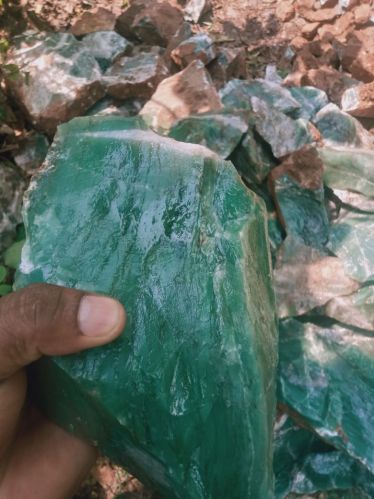 Green Quartz, Form : Solid