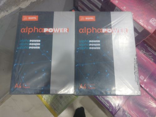 A4 size paper, Pack Size : 500 Sheet, Packaging Type : White
