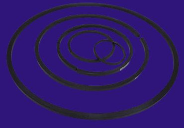 Polished Peek Split Lock Washers, Color : Black Standard For Automotive Industry