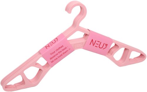 Matte Finish Pink Plastic Hanger Neuk, Shape : Triangle for Home