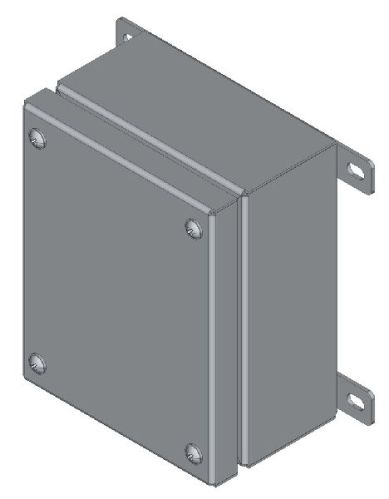 Flange Mount Enclosure, Brand Name : Mech Power
