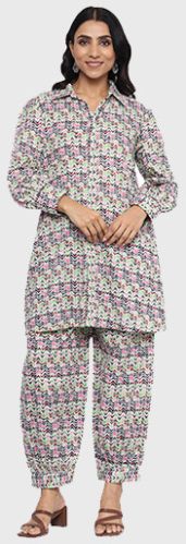 Multicolor Stylish Cordset