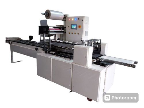 Electric Horizontal Flow Wrap Machine, Color : Grey