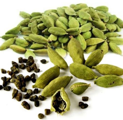 Organic green cardamom, Form : Solid
