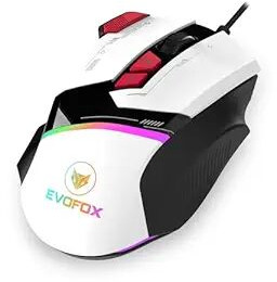 Gaming Mouse, Brand Name : EvoFox, EvaFox, Packaging Type : Black