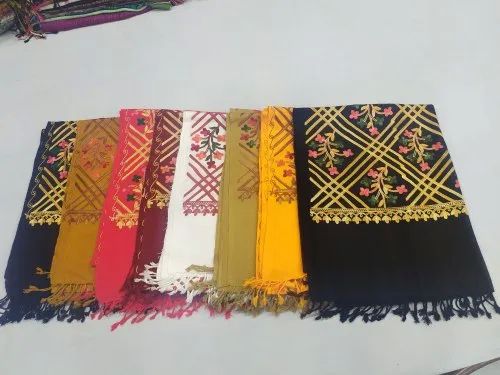 Printed Acrylic Chinar Jaal Stoles, Color : Multicolor 28/80 Inch
