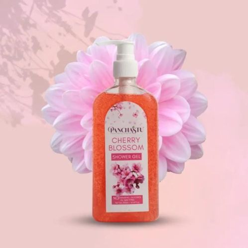 Cherry Blossom Shower Gel, Color : Red