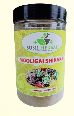 Susii Herbals Mooligai Shikakai Hair Wash, Form : Powder