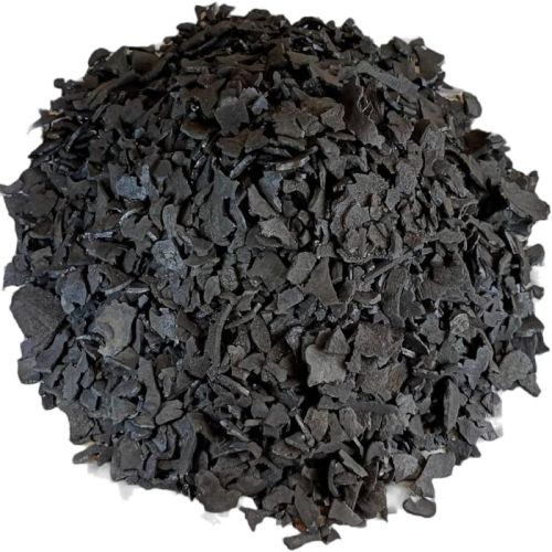 Coconut shell charcoal, Packaging Type : Black, Form : Flakes