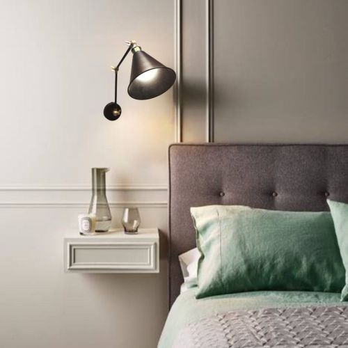 LED Antique Brass Wall Lamp Adjustable, Brand Name : Luxion lampworks