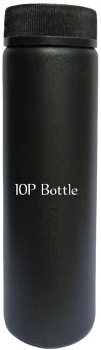 Generic Plastic Pharmaceutical HDPE Bottle 10P, Color : Black, Density : High Density For Industrial Use