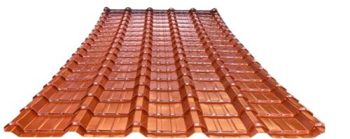 Double Ribbed Tile Profile Sheet, Brand Name : Swastik roofing