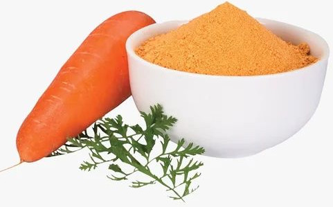 Dehydrated Carrot Powder, Color : Red, Packaging Type : Packet