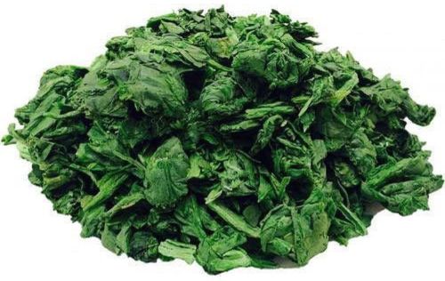 Dehydrated Spinach Leaves, Color : Green, Packaging Type : Packet