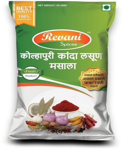 25 Gm Revani Spices Kolhapuri Kanda Lasun Masala