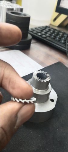 Power Coated Serrated Lock Washers, Shape : Round