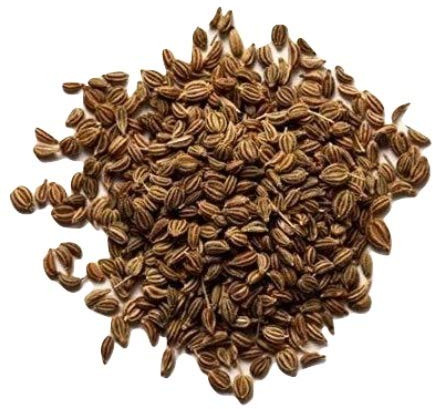 Raw Organic Carom Seeds, Color : Brown, Purity : 100% For Cooking