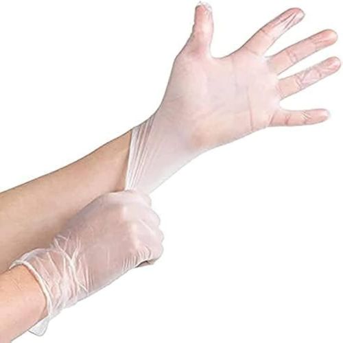 Vinyl Examination Gloves Standard, Packaging Type : Transparent